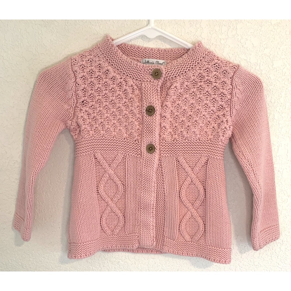 Jillian’s Closet Pink Cardigan girls